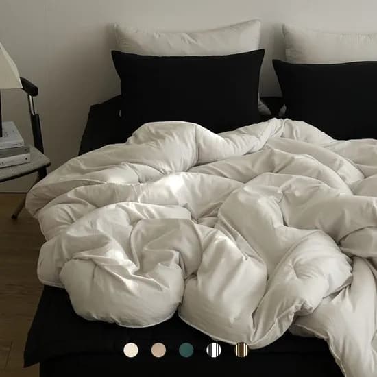 부드러운 카스테라워싱 옥수수솜 간절기 사계절 차렵이불 43컬러