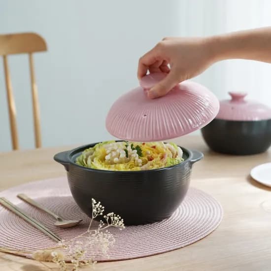 라인팟 무균열 내열냄비 뚝배기 2종세트 12cm 18cm
