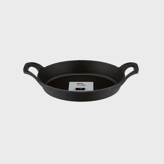 타원형 스태커블 디쉬 21cm 블랙 ST302123
