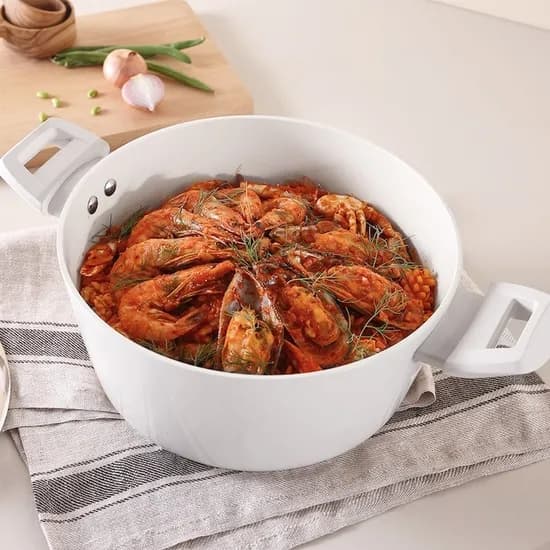 쿠킨 IH 인덕션 그린우드 양수냄비 24cm