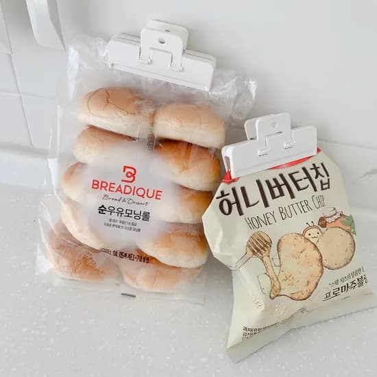 봉지집게 과자봉지밀봉 밀봉기 2p