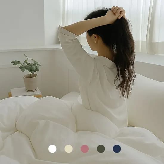 토파즈 60수 고밀도 순면 호텔 이불커버세트 9컬러