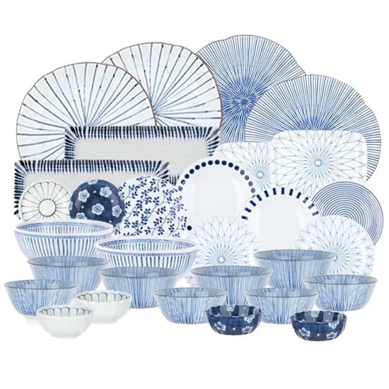 가정식 4인 큰접시 홈세트 30P MADE IN JAPAN