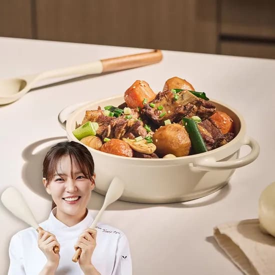국내생산 인덕션 세라믹 전골냄비 20cm