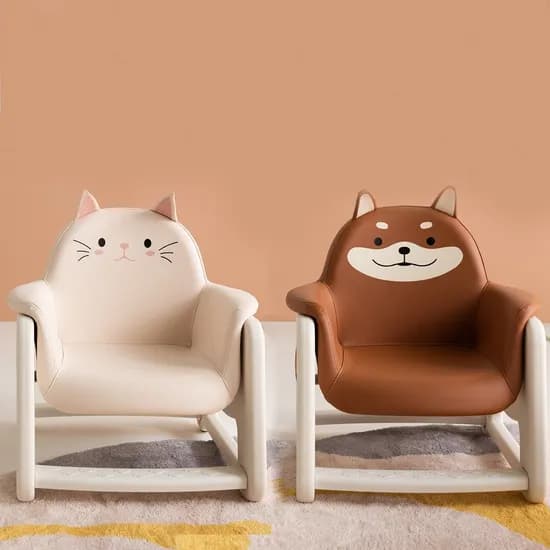 뚜뚜 높이조절 키즈의자 시바,냥이
