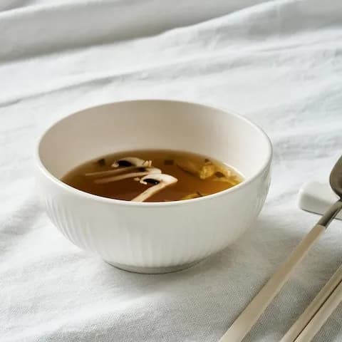오슬로 대접 D13 화이트