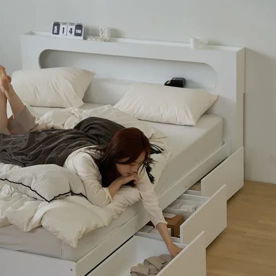 윌리 침대프레임 무헤드 LED헤드 SS Q
