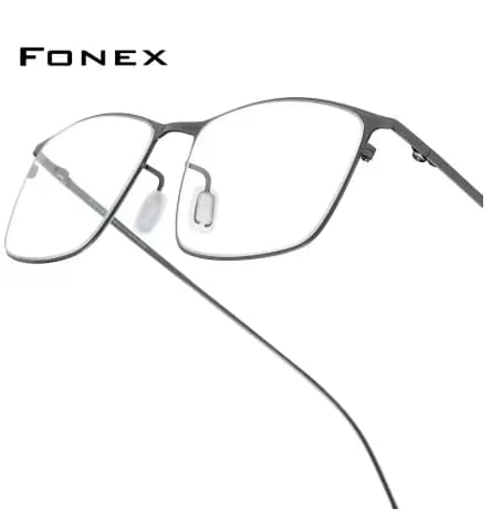 FONEX 남성 티타늄 합금 안경테
