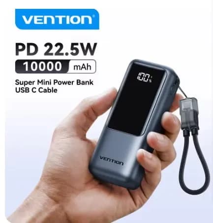 벤션 10000mAh 미니 보조배터리 2.5W