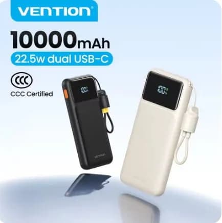 Vention CCC 22.5W 10000mAh 보조배터리