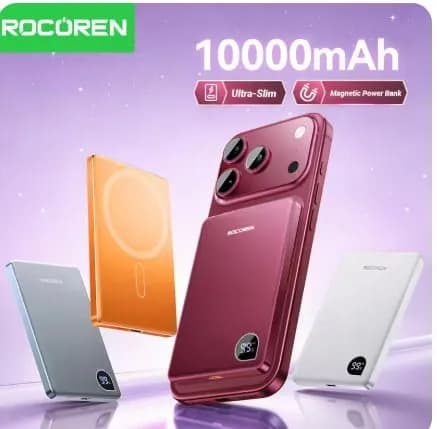 Rocoren 5000mAh 마그네틱 휴대용 보조배터리