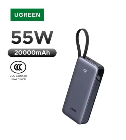 UGREEN CCC 인증 55W 20000mAh 파워뱅크