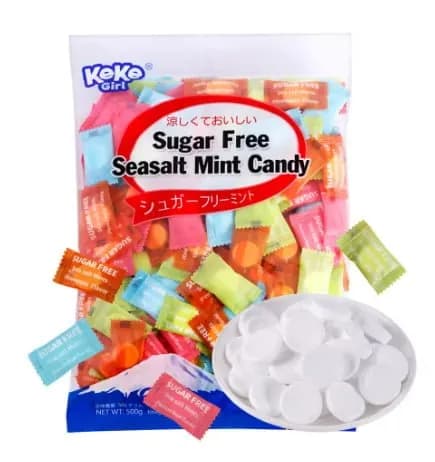 슈가프리 씨솔트 민트 캔디 500g x 2개 4,219원
