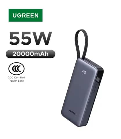 UGREEN CCC 인증 보조배터리 55W 20000mAh