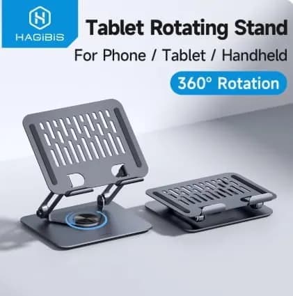 Hagibis 360도 회전 접이식 태블릿 스탠드 $10.46