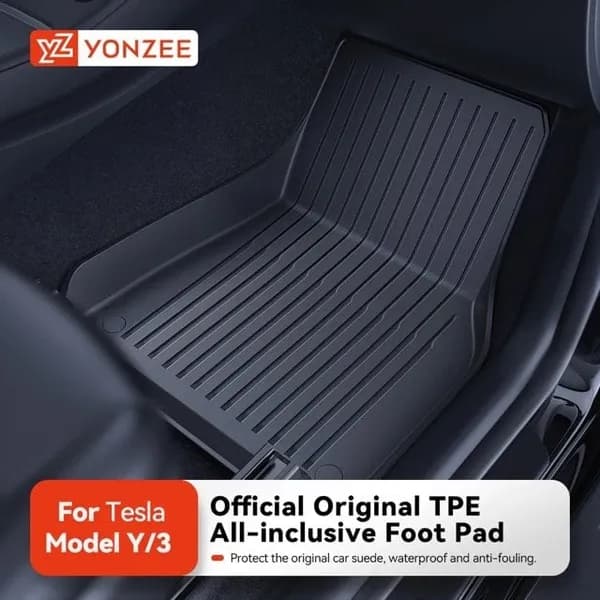 YZ 테슬라 러기지 매트 세트 $17.09 / YZ 테슬라 TPE 바닥매트 $35.99