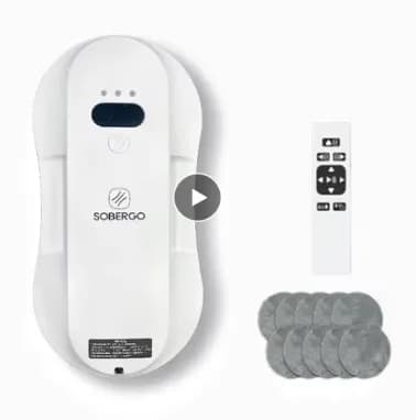 Sobergo 스마트 윈도우 로봇 청소기 3세대 6.2cm 울트라 슬림