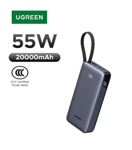 UGREEN CCC 인증 보조배터리 55W 20000mAh