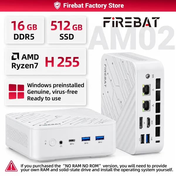 FIREBAT AM02 H255 미니PC 외 2종