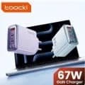 Toocki 67W GaN 충전기 KR플러그($7.93) 외 1종
