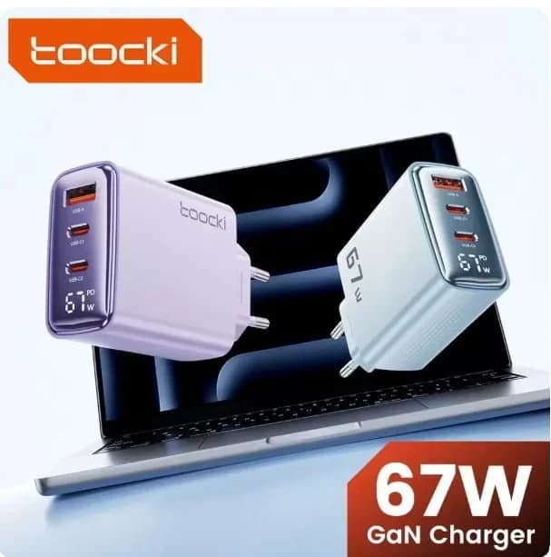 Toocki 67W GaN 충전기 KR플러그 외 1종