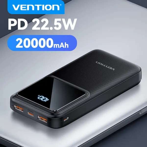 Vention CCC 20000mAh 22.5W C케이블 내장 외 3종