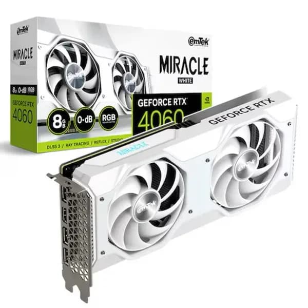 여름세일 AMD R5 5600 Ryzen($68.78,무료),이엠텍 지포스 RTX 4060 MIRACLE WHITE D6 8GB ($256,무료)