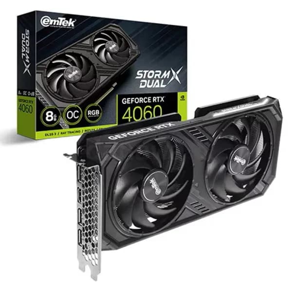이엠텍 지포스 RTX 4060 8GB(349,338원) ASUS DUAL 지포스 RTX 4060 8GB(349,550원)
