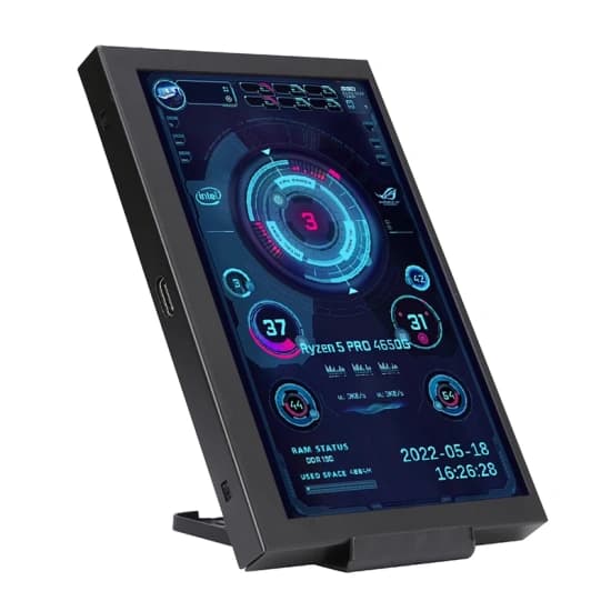 3.5인치 IPS 모니터링 보조 모니터 ($10.19/무료), 나선형 LED 테이블 램프 ($7.70/무료)