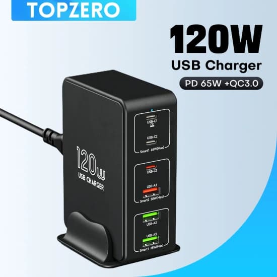 EKIY 카플레이 안드로이드 무선 동글 ($13.63) - TOPZERO 120W KR 충전기 ($13.37)