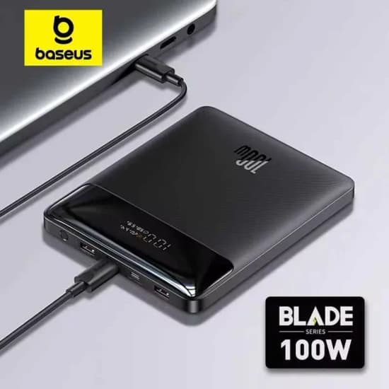 Baseus 맥북 노트북용 휴대용 외장 배터리 충전기, 100W, 20000mAh ($41.10/무료)