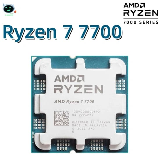 AMD 라이젠 5 7500F($113) AMD Ryzen 5 5600($68) AMD Ryzen 7 7700($166)