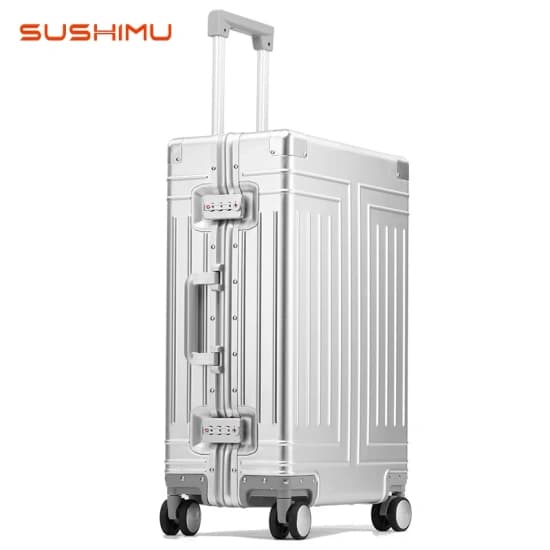 특별코드 100% 알루미늄 마그네슘 합금 여행 가방, 롤링 수하물, 트롤리 수하물, 기내 수하물 28 인치($77.60/무배)6