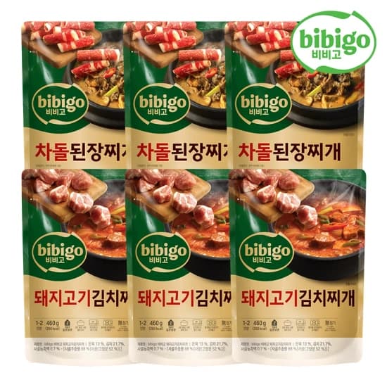 쿠폰특가)고메 함박 스테이크 일반+치즈 총24개(36,586원) 비비고 베스트 찌개 2종(19,711원)