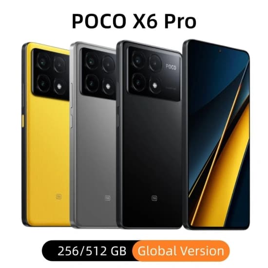 POCO X6 Pro 5G 글로벌 버전 ($113.39/무료)5