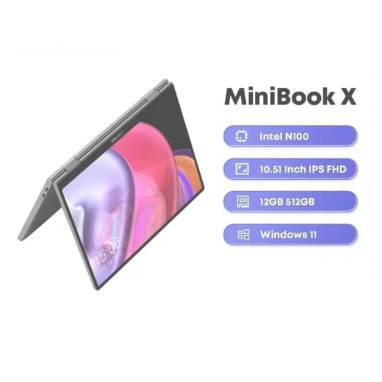 가격오류? N100/ minibook/ 12GB+512GB/ 10.51"/ 2in1 (12.99us( 약 18.374원/무료)