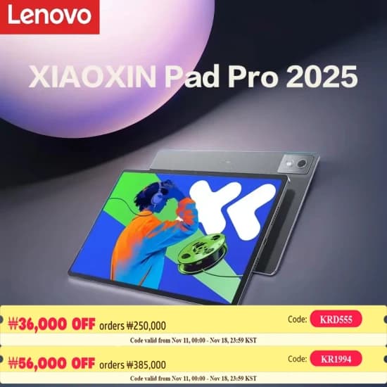 레노버 샤오신 패드 프로 12.7($188.30/무료) /삼성전자 갤럭시탭 S9FE 플러스 128GB WiFi(473,041원/무료)