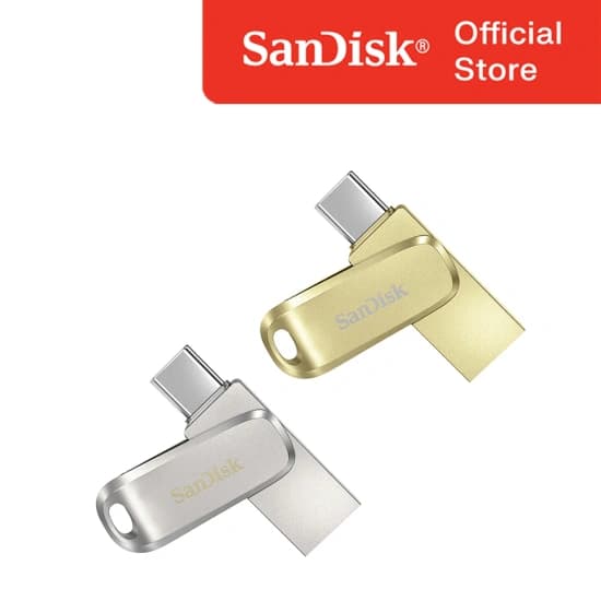 샌디스크 울트라 듀얼 드라이브 럭스 타입C OTG USB 3.0 GOLD 512GB (40,901원/무료)