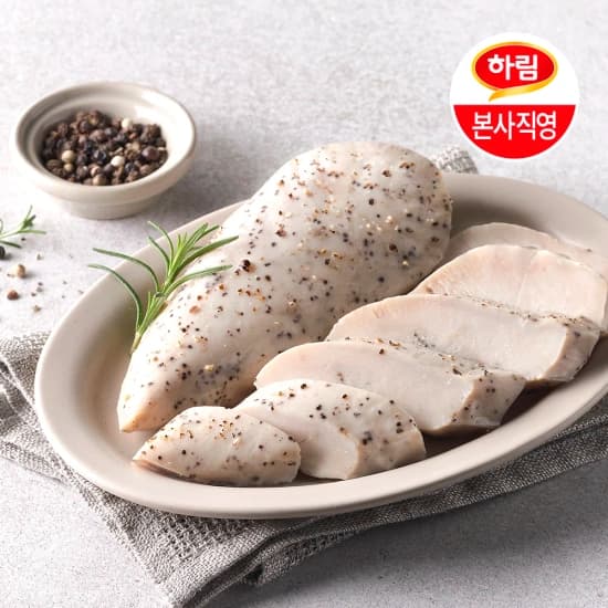 하림 수비드 닭가슴살 블랙페퍼 100g 20팩 (30,160원/무배)