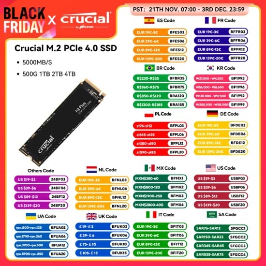 AMD 5700X3D($114.05/무료), 9600X($138.02/무료), 9700X($202.78/무료), 7500F($88.22/무료), 8600G($110.84/무료), 7500F($84.22/무료), P3 PLUS 1TB($39.83/무료), B650 토마호크 체감236,268원(256,268원/무료) 등 다양11