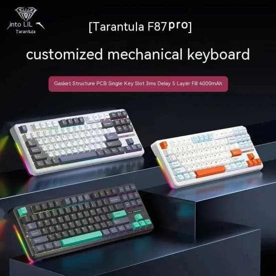 AULA 독거미 F87Pro 기계식 키보드/드리미 V10S $78.55