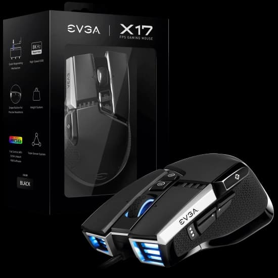 EVGA X17 게이밍 마우스 국내 정발 (30,104원/무료)9