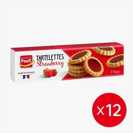 폴트 딸기 타르트 150g*12개 (8,501원/무료)