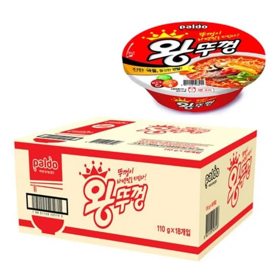 짬뽕,김치,팔도 왕뚜껑 오리지널 110g 18개입(15,658원 )/팔도 대왕 왕뚜껑 488g 1개(10,723원)/오동통면 120g 40봉(19,563원)/오리지널,포카칩 양파맛 66g 10개입(10,859원)/무료