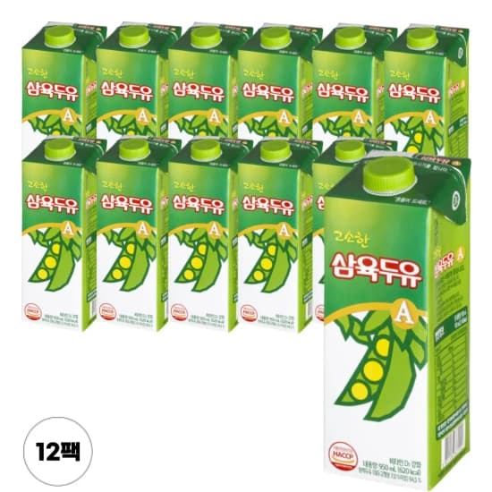 삼육두유 고소한A 950ml 12팩 (10,676원/무료)2