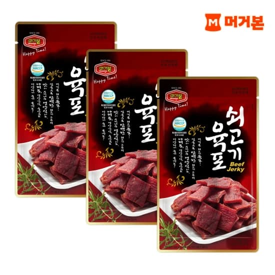 쇠고기 육포50G X 10개(16,693원)/커피땅콩 300G x 3봉(3,689원)/오감찬미 믹스파티 800G X 4개(19,787원)/칼몬드 35g x 24개(19,050)/꾸이포대 1kg(14,702원)/무료