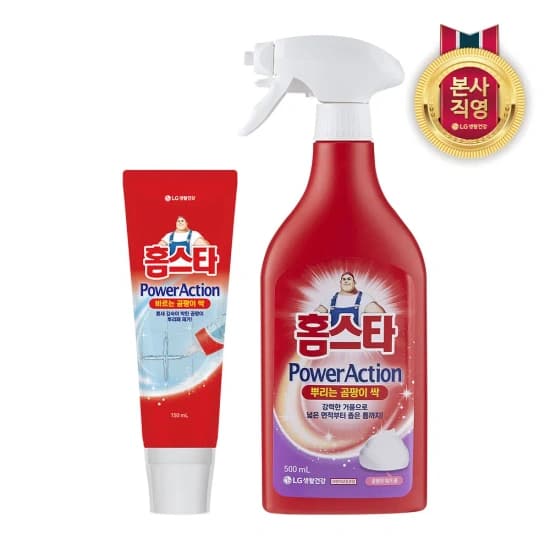 홈스타 파워액션 곰팡이 제거제(뿌리는 곰팡이싹)(9,056원/무료)