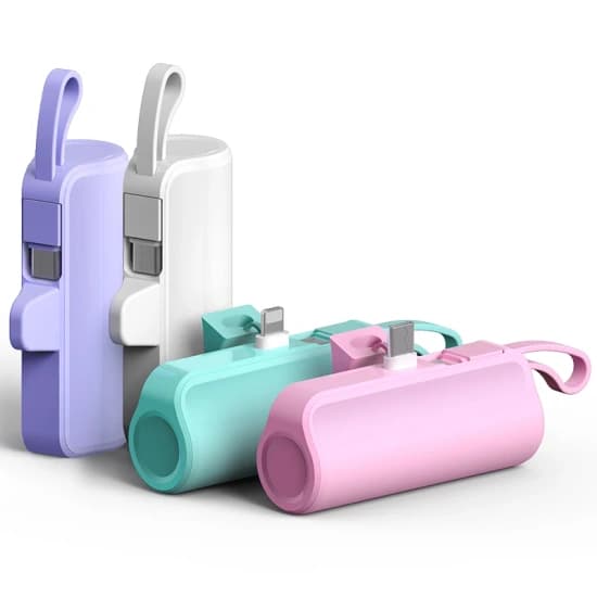 코인딜>프라임큐5000mAh 2in1(C타입/8핀)일체형 도킹형 보조배터리(2,912원,무료)16