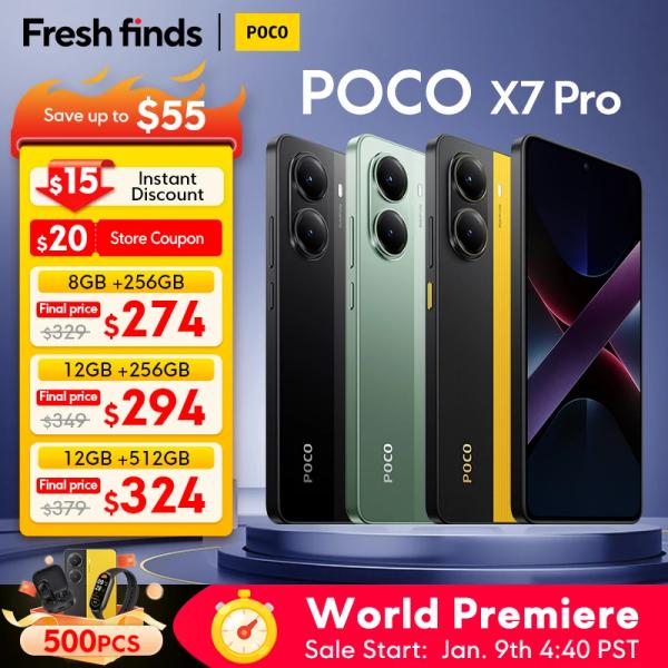 POCO X7 Pro 프로 글로벌 버전 스마트폰(405,578원/무료)33