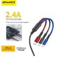 Awei 3in1 케이블 멀티 충전케이블 1m (944원/무료)2